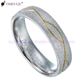 Trendy Model 3063 Round Diamond Wedding Copper Rings